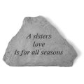 Berry Kay - Inc. A Sisters Love Is For All Seasons - Garden Accent - 5.25 Inches x 3.75 Inches 71620